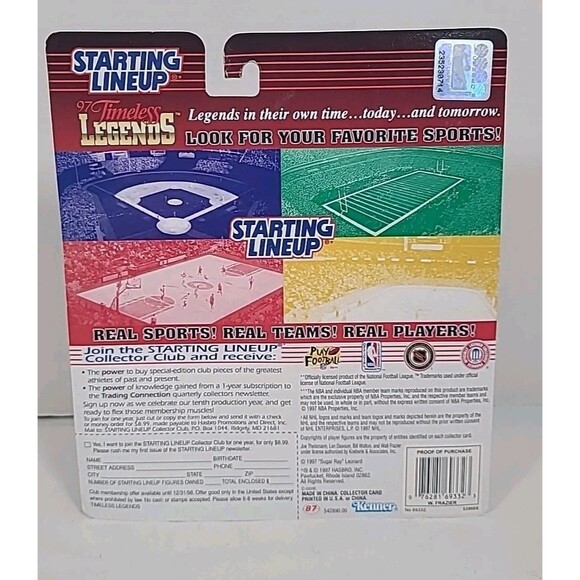 Starting Lineup 1997 NBA Basketball Walt Frazier Timeless Legends Action Figure - Picture 4 of 5